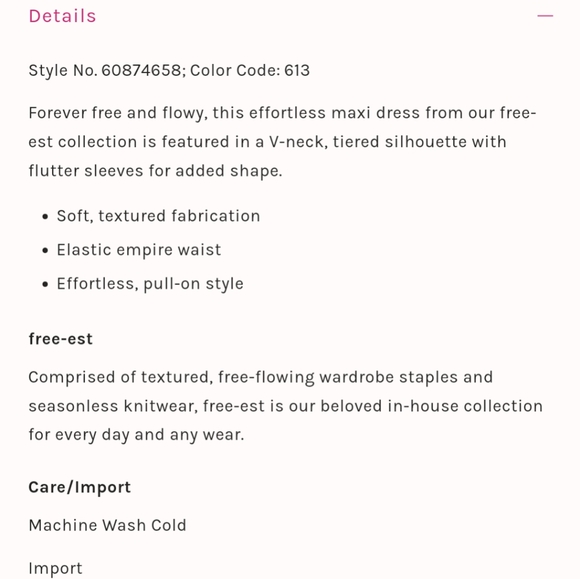 Free People Beach La La Maxi Dress V Neck Gauze Tiered Flutter Sleeve White L - Picture 6 of 16